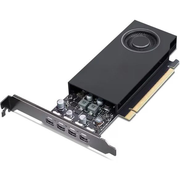 LENOVO NVIDIA RTX A1000 8GB mini-DP*4 GDDR6 Graphics Card