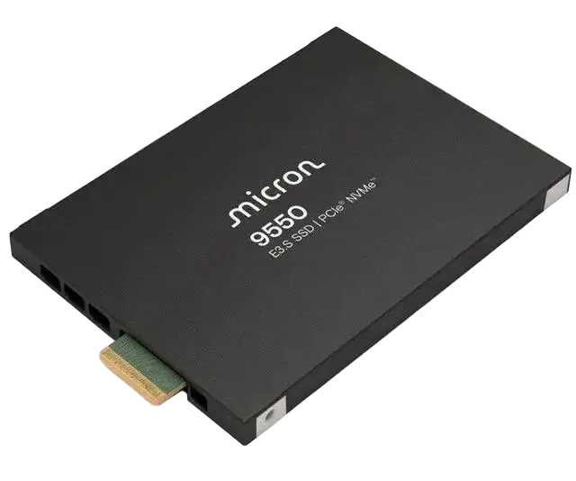 Micron 9550 MAX 12.8TB NVMe E3.S Enterprise SSD