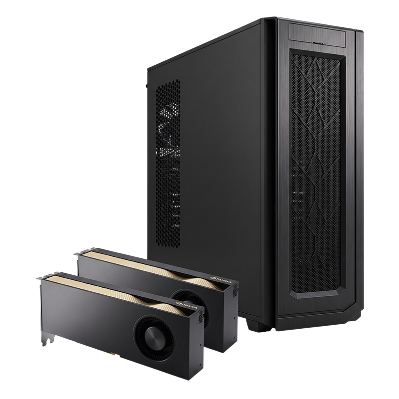 SMTTR ONE 96GB VRAM NVIDIA Blackwell AI Workstation