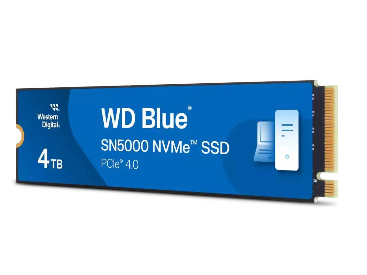 SanDisk WD Blue SN5000 4TB PCIe Gen4 M.2 NVMe SSD