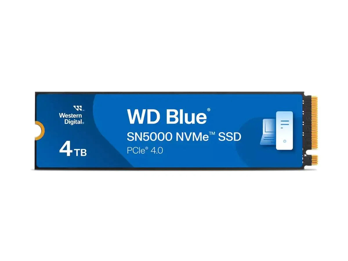 SanDisk WD Blue SN5000 4TB PCIe Gen4 M.2 NVMe SSD