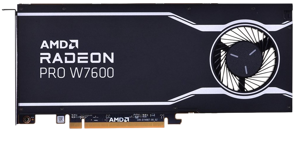 AMD Radeon PRO W7600 8GB Professional Graphics